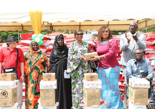 Solidarité à Abobo : 1 000 familles vulnérables soutenues par…